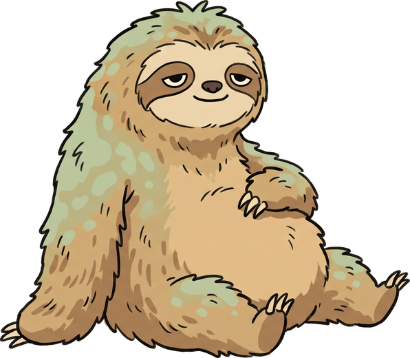 Moss the sloth